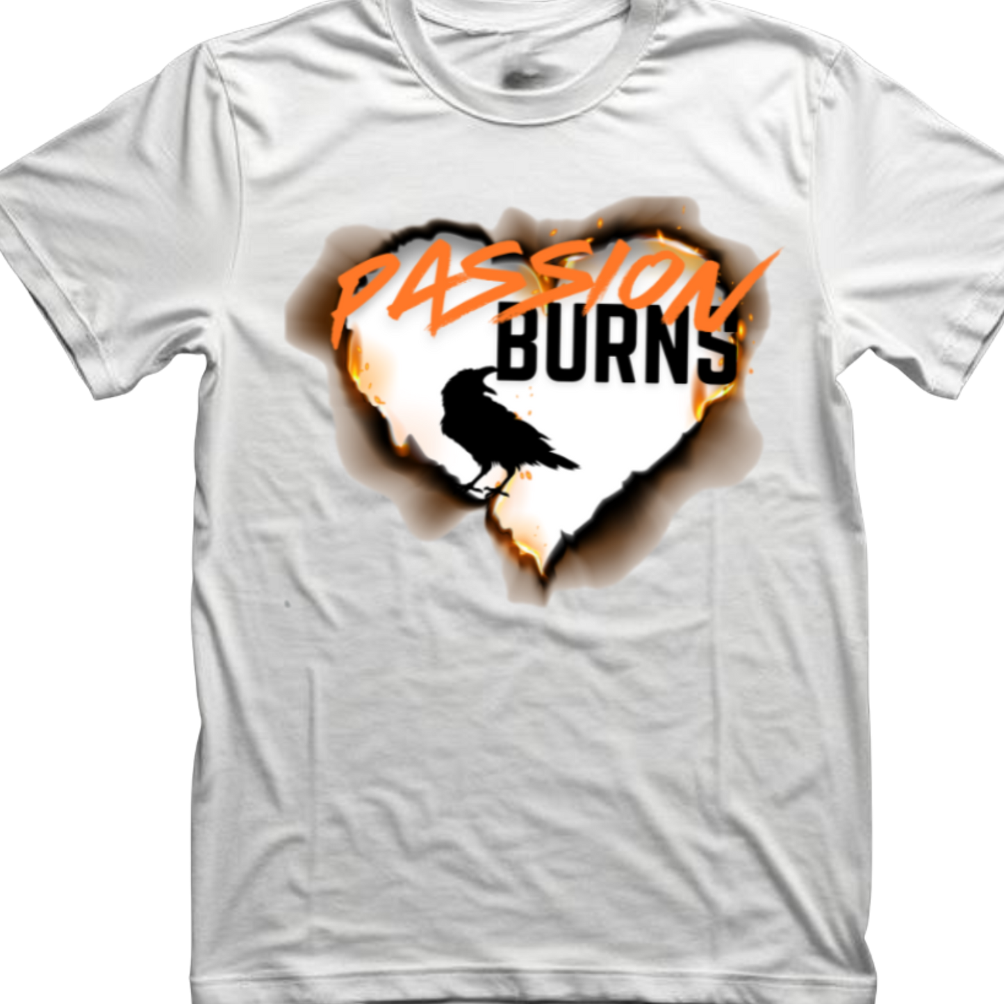 Shirt- Passion Burns - Adult -crew short sleeves