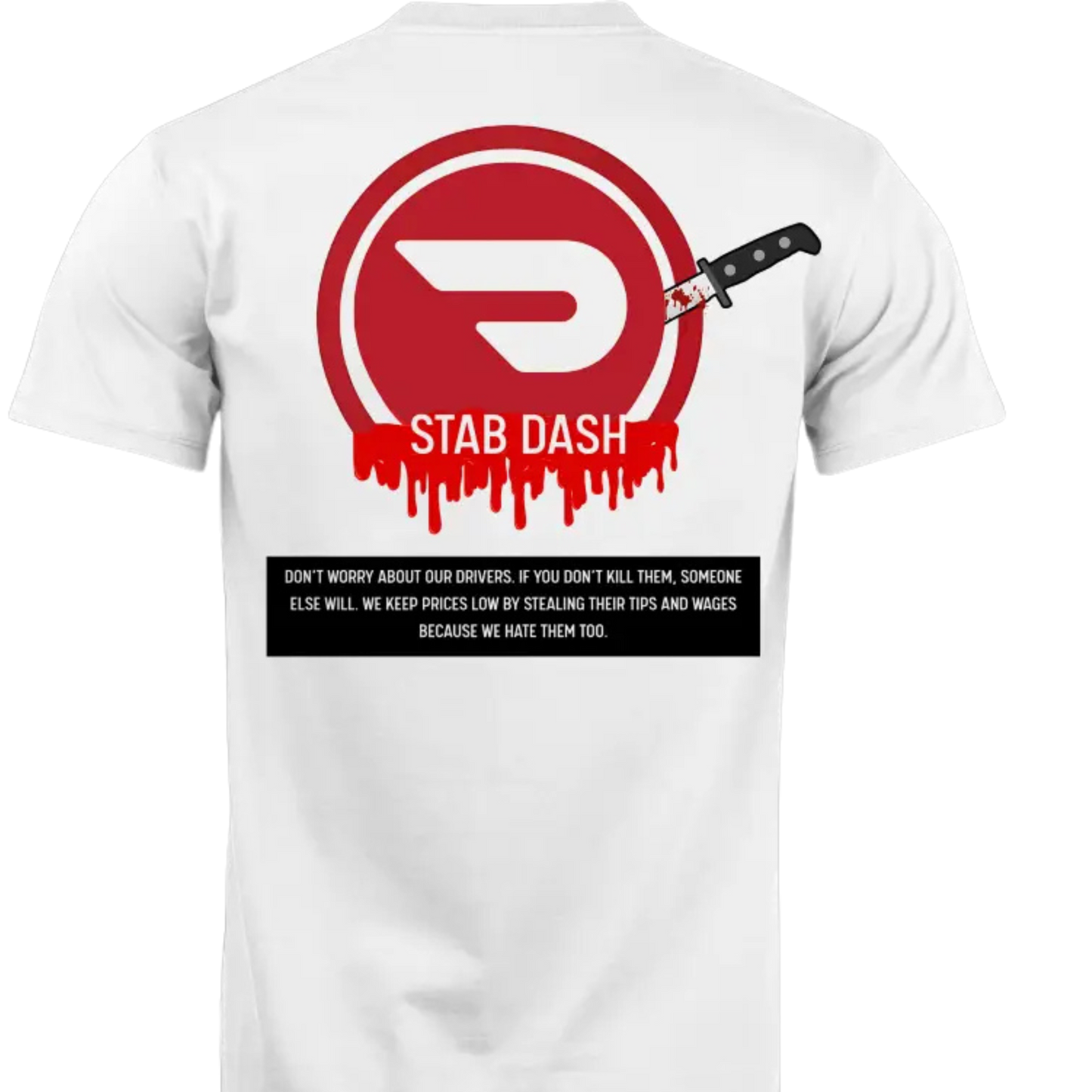 Shirt- Stab Dash - Adult -crew short sleeves LIMITED TIME