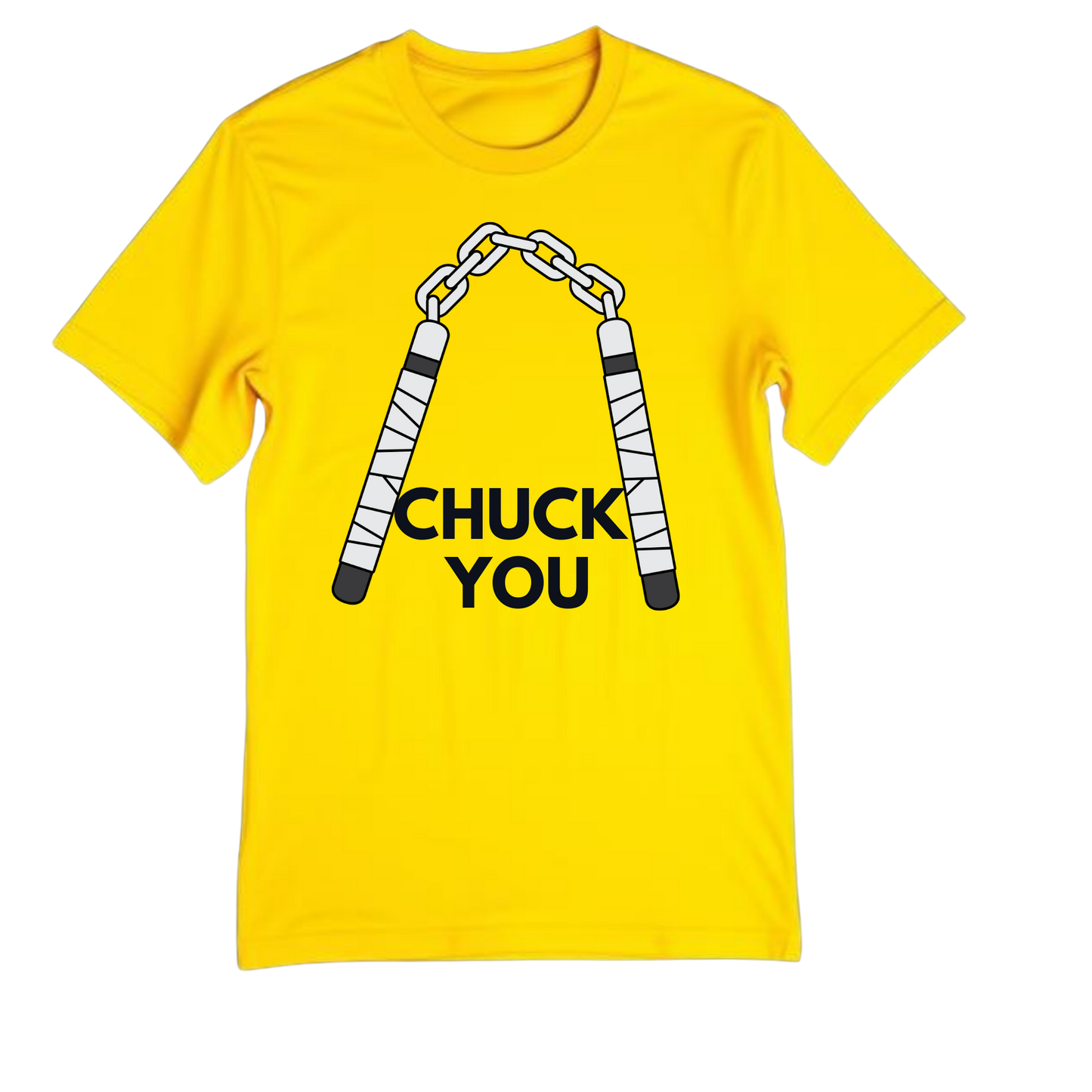 Shirt- Chuck You - Adult -crew short sleves