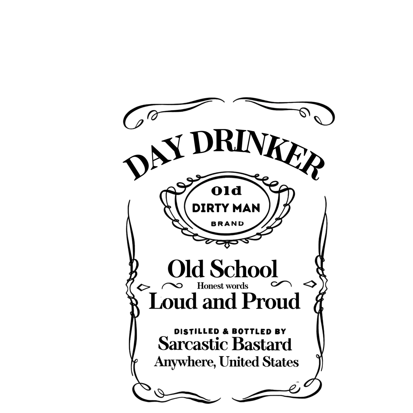 Shirt- Asshole - Adult -crew short sleeves