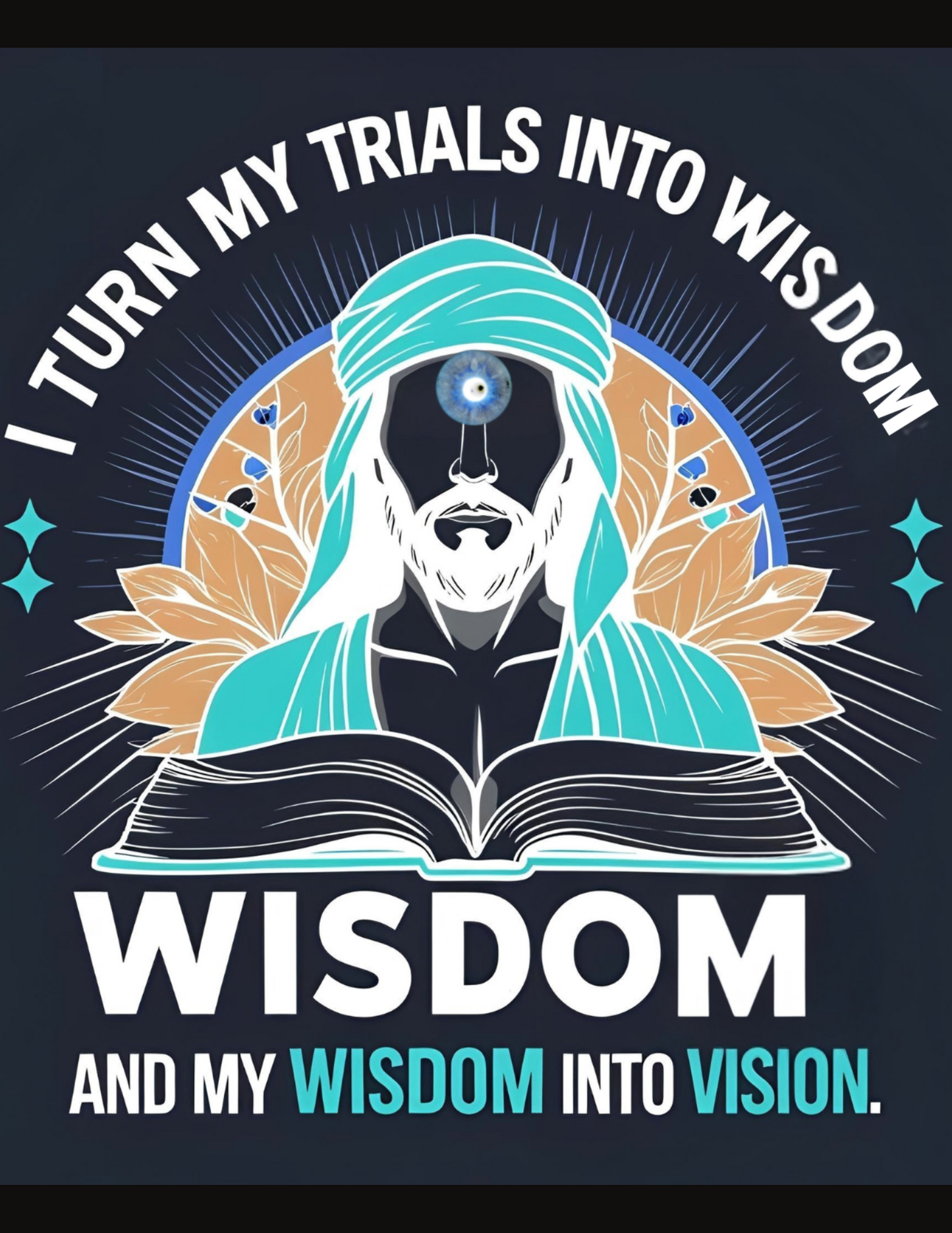 Shirt- Wisdom - Adult -crew short sleeves