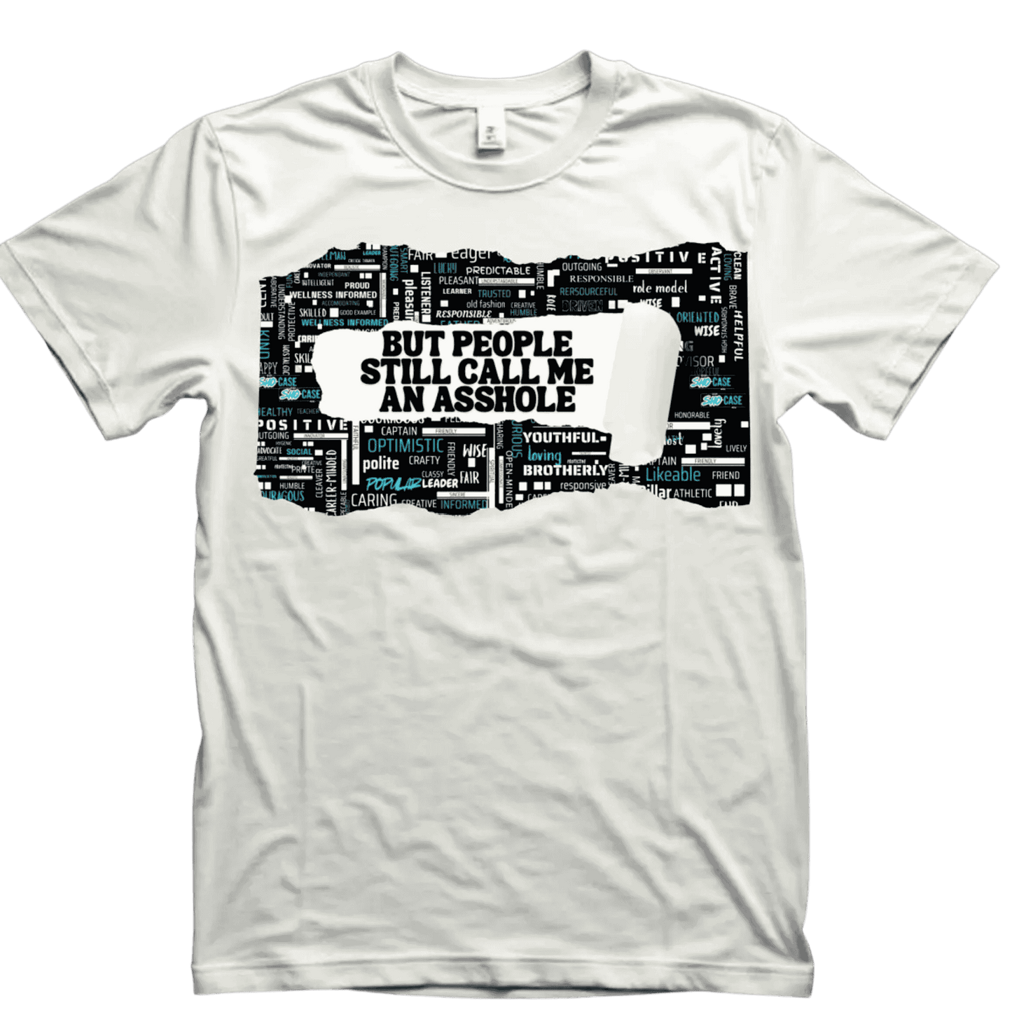 Shirt- Asshole - Adult -crew short sleeves
