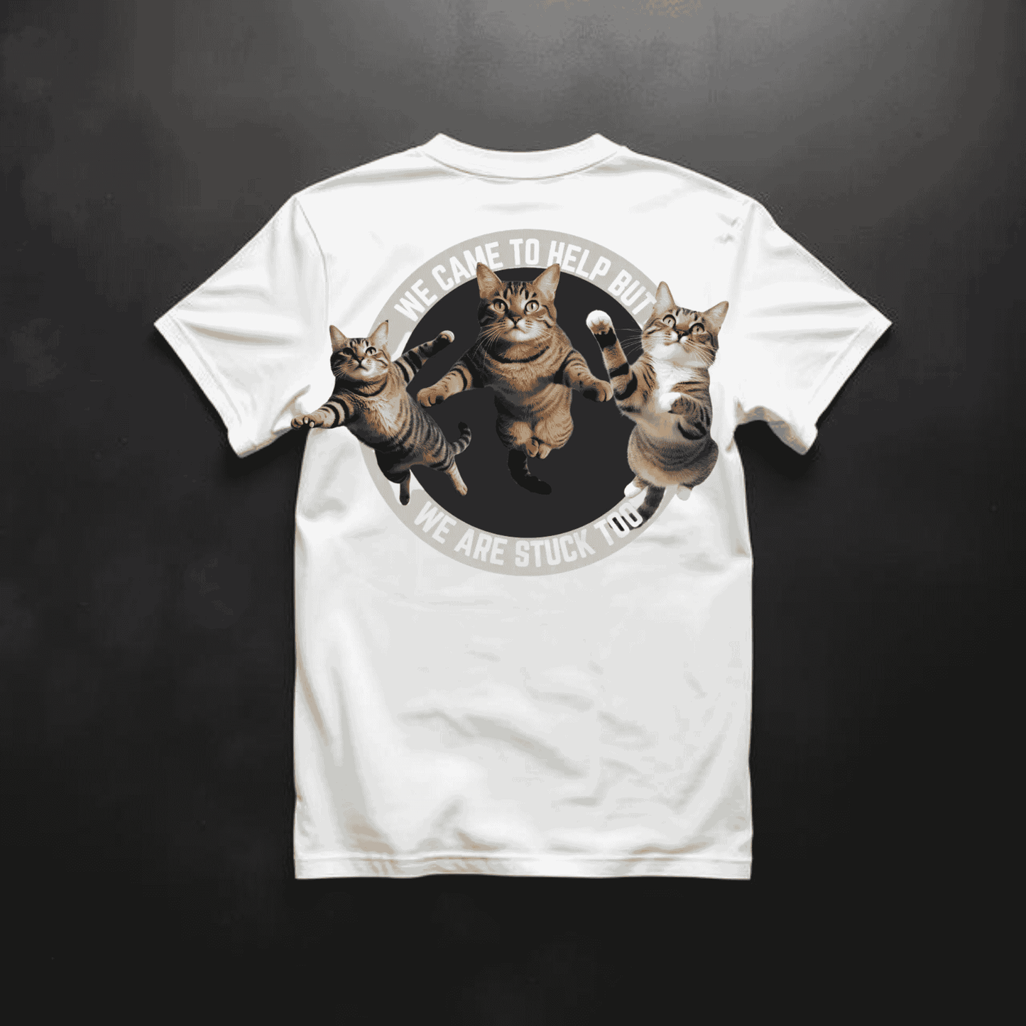 Shirt- Cat Rescue - Adult -crew short sleeve