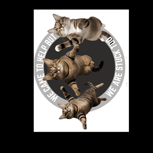 Shirt- Cat Rescue - Adult -crew short sleeve