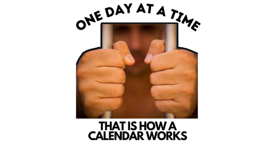 Shirt- one day at a time- Adult -crew short sleves