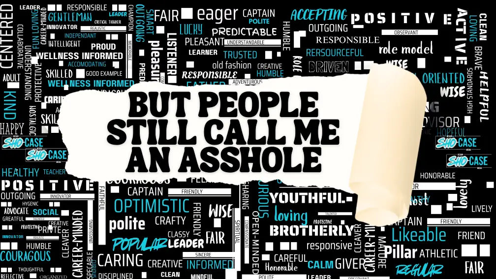 Shirt- Asshole - Adult -crew short sleeves