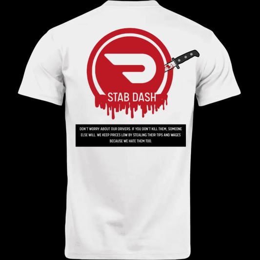 Shirt- Stab Dash - Adult -crew short sleeves LIMITED TIME
