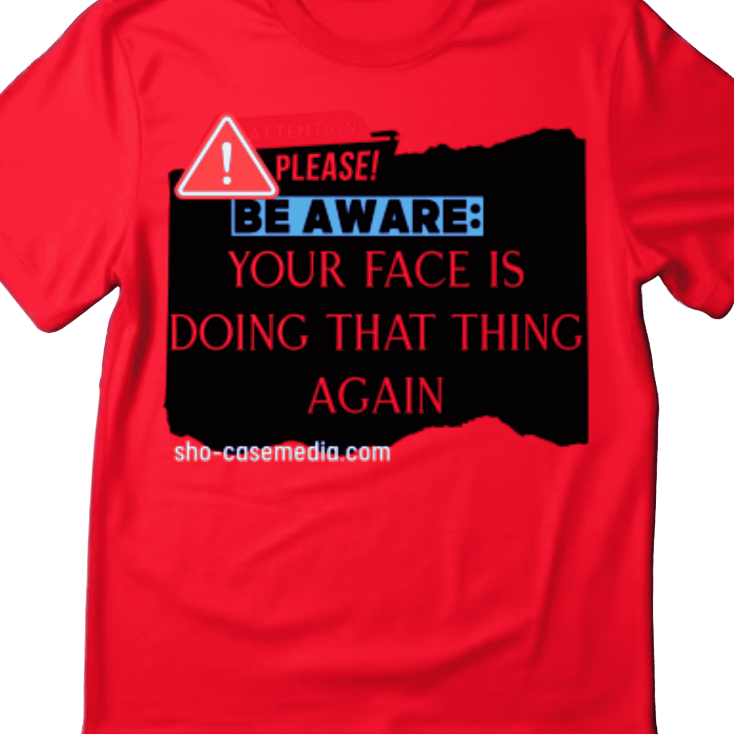 Shirt- Your Face - Adult -crew short sleeves