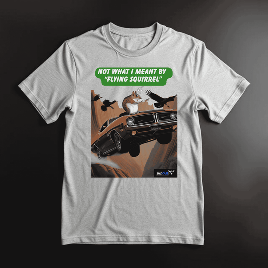 Shirt- Flying Squirrel - Adult -crew short sleves