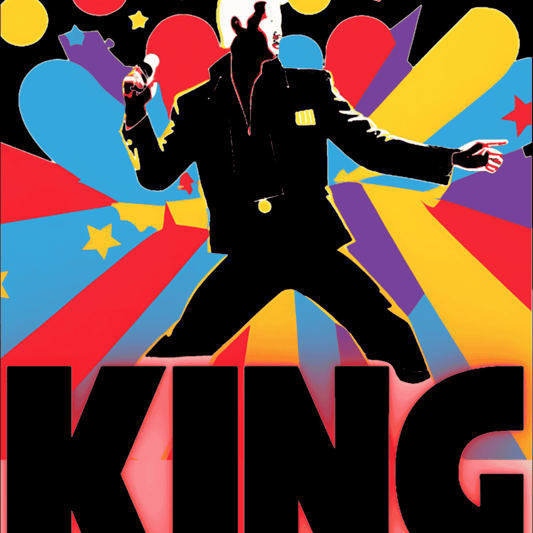Shirt- Elvis(King) - Adult -crew short sleves