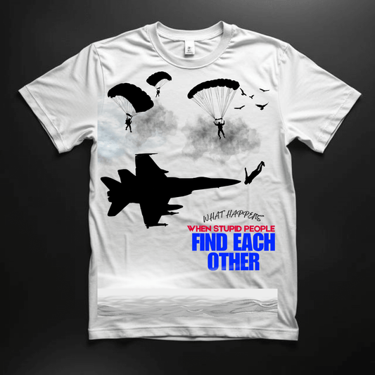 Shirt - Stupid people Adult -crew short sleeve