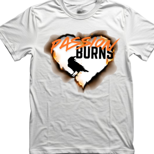 Shirt- Passion Burns - Adult -crew short sleeves