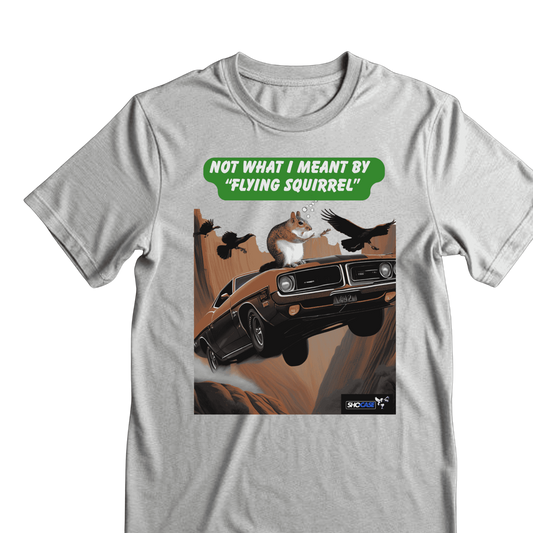 Shirt- Flying Squirrel - Adult -crew short sleves