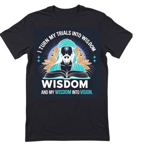 Shirt- Wisdom - Adult -crew short sleeves
