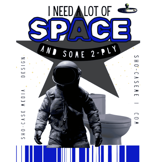 Shirt- Space and 2 ply - Adult -crew short sleeves (Copy)