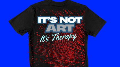 Shirt- Its Therapy - Adult -crew short sleeves