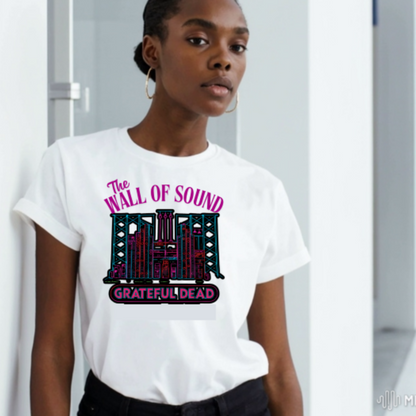 Shirt- Wall of Sound - Adult -crew short sleeves