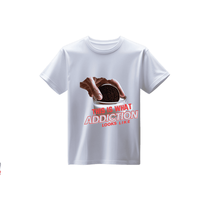 Shirt- Addiction - Adult -crew short sleeves