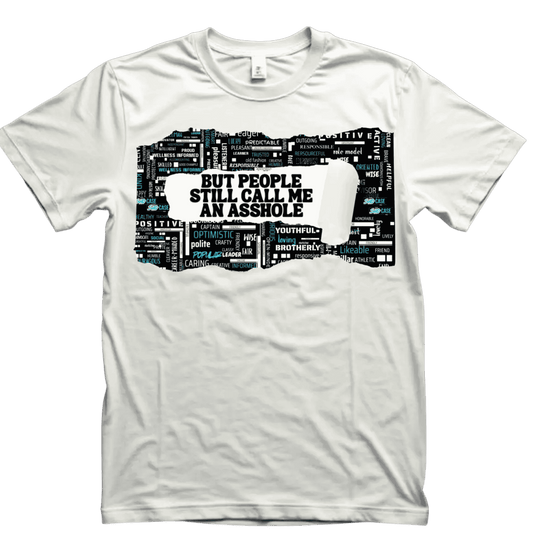 Shirt- Asshole - Adult -crew short sleeves