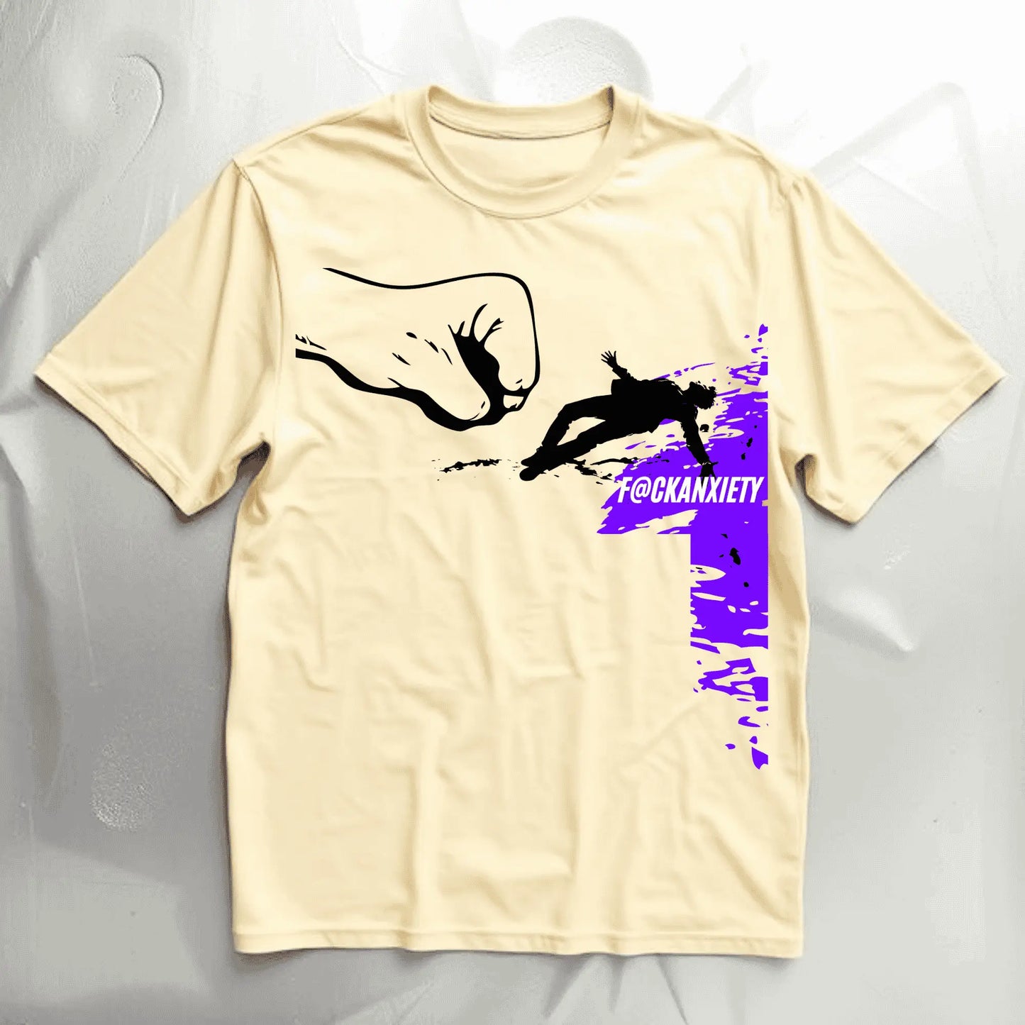 Shirt - F Anxiety -crew - unisex/mens