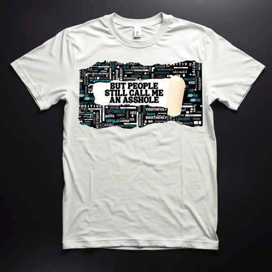 Shirt- Asshole - Adult -crew short sleeves