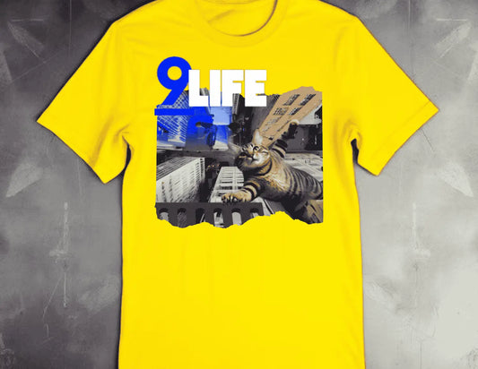Shirt- 9-Life (version 2) - Adult -crew short sleve