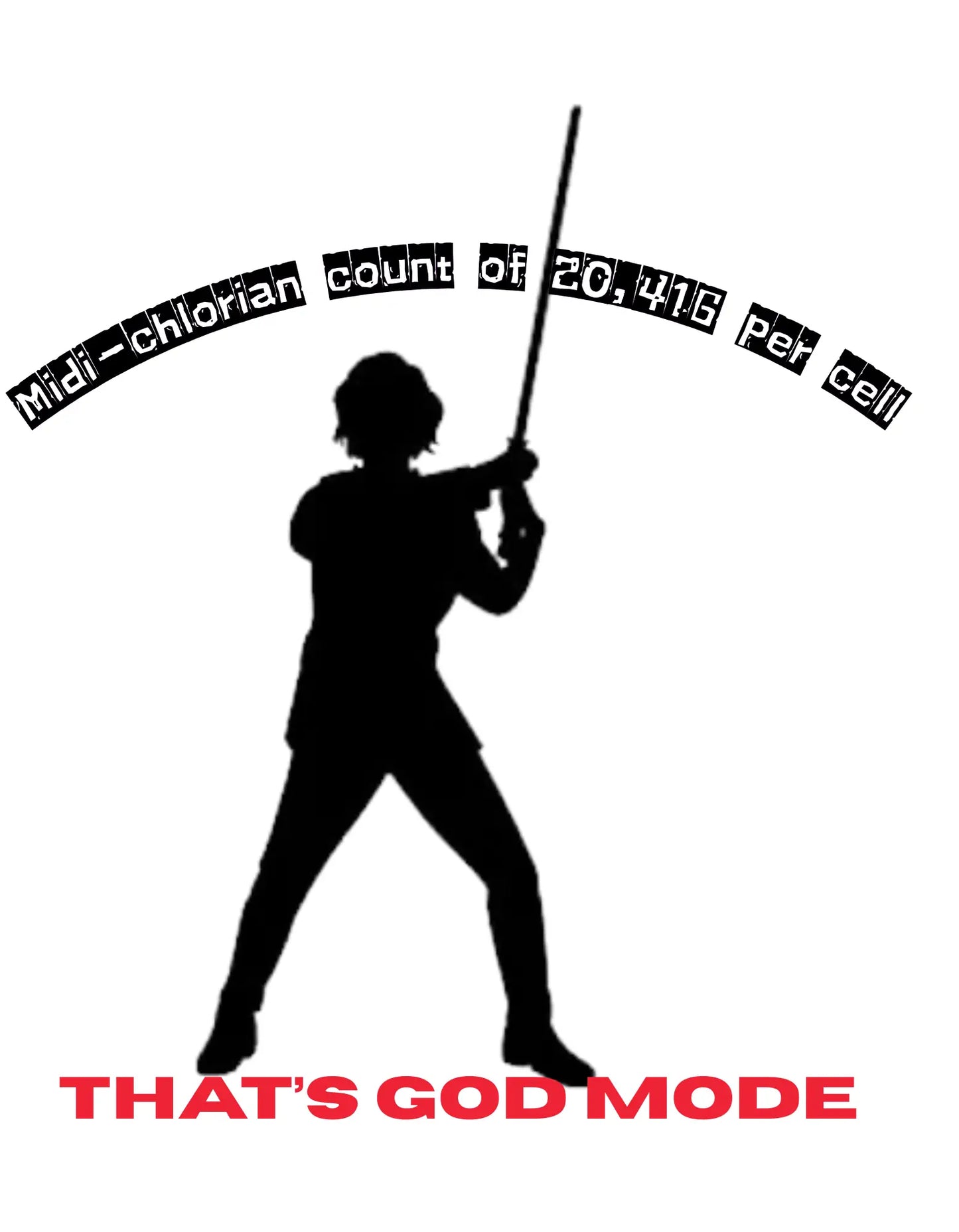 Shirt- Sith God Mode - Adult -crew short sleves