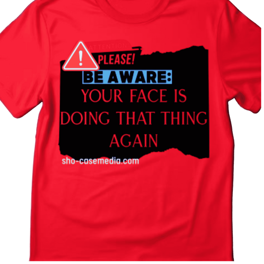 Shirt- Your Face - Adult -crew short sleeves