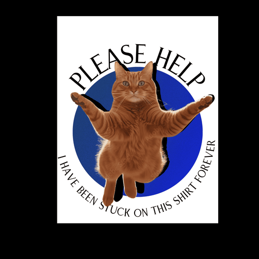 Shirt- Cat Rescue - Adult -crew short sleeve