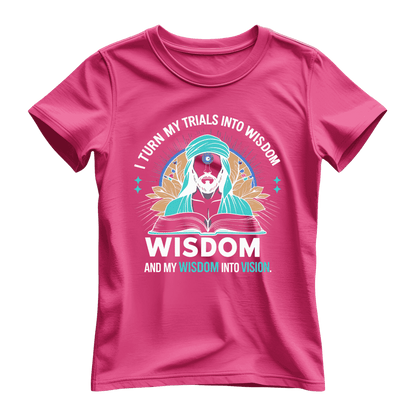 Shirt- Wisdom - Adult -crew short sleeves