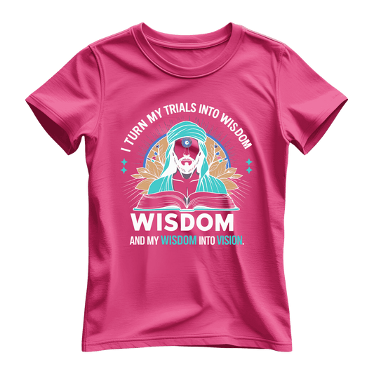 Shirt- Wisdom - Adult -crew short sleeves