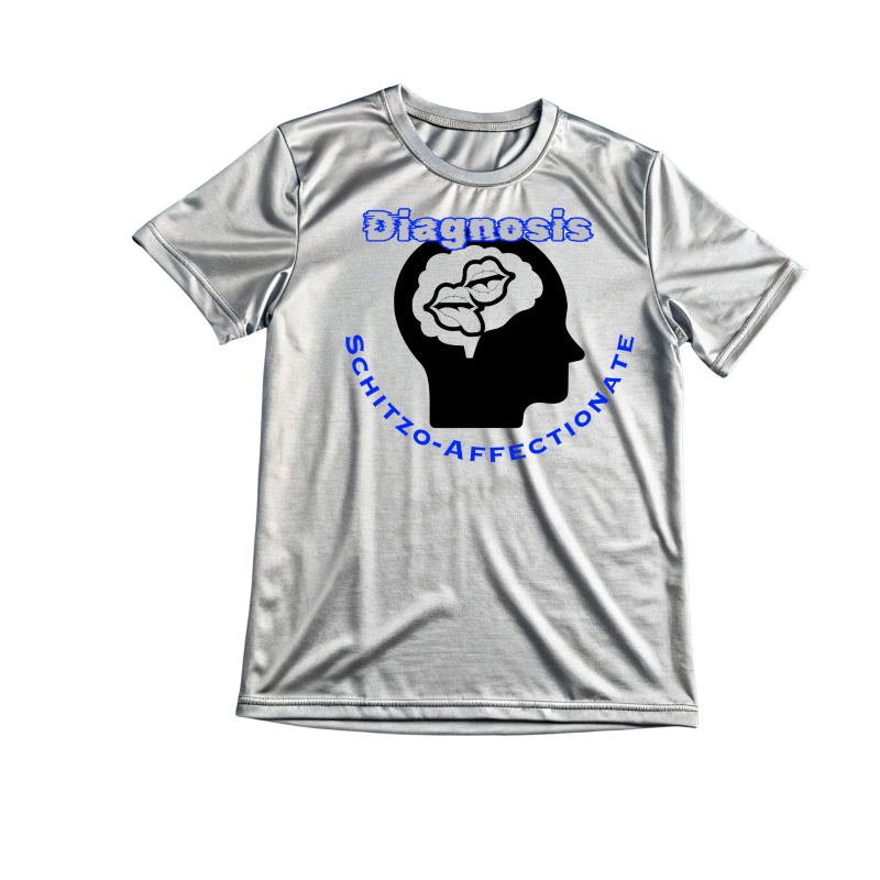 Shirt- Diagnosis Schitzoaffectionate - Adult -crew short sleeves