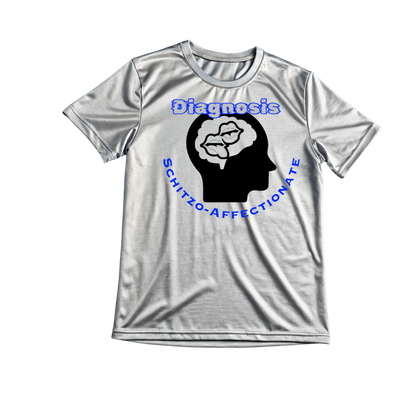 Shirt- Diagnosis Schitzoaffectionate - Adult -crew short sleeves